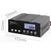 Cargador de baterías QOLTEC 52491 microprocesador 12V/12,6V/24V con LCD