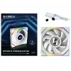 Ventilador Lian Li UNI FAN SL Wireless LCD 120 12 cm blanco 29.5 dB 50.08 cfm
