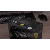 Fuente de alimentación ENDORFY Supremo FM6 850 W, ATX de 24 pines, totalmente modular, 80 PLUS Gold, ventilador de 120 mm, negro