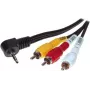 ShiverPeaks 98200 cable de audio y vídeo, conector de 4 polos de 3,5 mm a 3 conectores RCA, 1,5 m