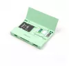 Lector de tarjetas DeLOCK 91015 USB 3.2 Gen 1 Type-A/Type-C menta