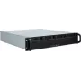Inter-Tech IPC 2U-2404L - Montaje en rack - 2U - micro ATX - SATA/SAS - Hot-Swap - sin fuente de alimentación (ATX) - USB (88887113)