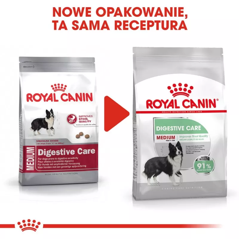 ROYAL CANIN CCN Medium Digestive Care - pienso seco para perros - 3 kg