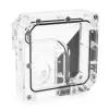Depósito Alphacool 15075 Acrílico Negro Transparente 120mm