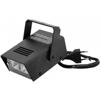 Estroboscopio EUROLITE 5220060P 20W — estroboscopio de escenario compacto, 20 W de potencia