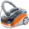 Aspirador de suelo THOMAS Aqua + Pet & Family 1,8 L — Aspirador en seco y húmedo, 1700 W, naranja/gris