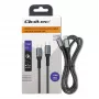 Cable USB Qoltec 52358 1,5 m USB-C Negro USB 2.0 0,48 Gbit/s