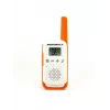 Motorola Talkabout T42 – walkie-talkie, pack de 2 (naranja-azul)