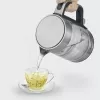 Hervidor Severin 1,7 l 2200 W negro acero inoxidable transparente