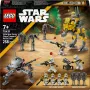 LEGO Star Wars set 327th Star Corps Clone Troopers Battle 75431 — 258 piezas, 7 minifiguras, edad 7+