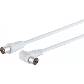 Cable coaxial S/CONN 80037-32 7,5 m IEC blanco