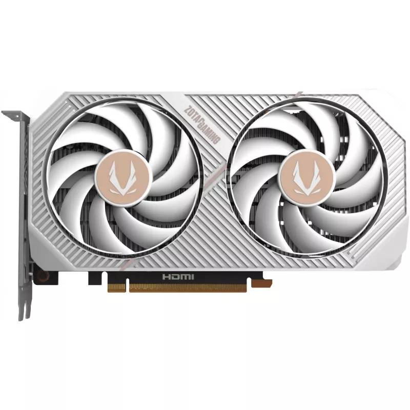 ZOTAC GAMING GeForce RTX 5050 Twin Edge OC 8GB GDDR6 Blanco Tarjeta gráfica