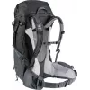 Mochila Deuter Futura Pro 38 L — mochila de senderismo y montañismo de 38 litros, espalda ventilada, cinturón lumbar, cinturón pectoral, negra