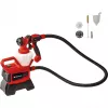 Power X-Change sistema de pulverización de pintura de batería TE-SY 18/90 Li-Solo, 18 voltios, pistola de pulverización roja/negra, sin batería ni cargador