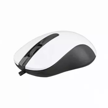 Sbox M-901 ratón óptico blanco
