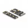 Convertidor DeLOCK M.2 Key B+M conector macho a ranura Mini PCIe cable flexible