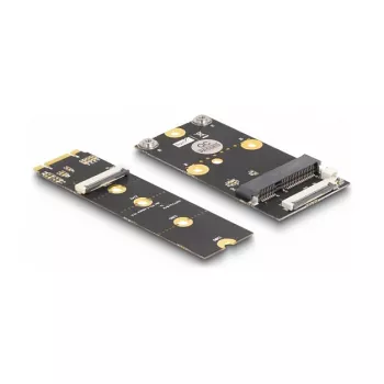 Convertidor DeLOCK M.2 Key B+M conector macho a ranura Mini PCIe cable flexible