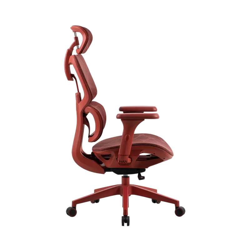Silla de oficina gaming Onex | Ventra Premium malla transpirable | roja