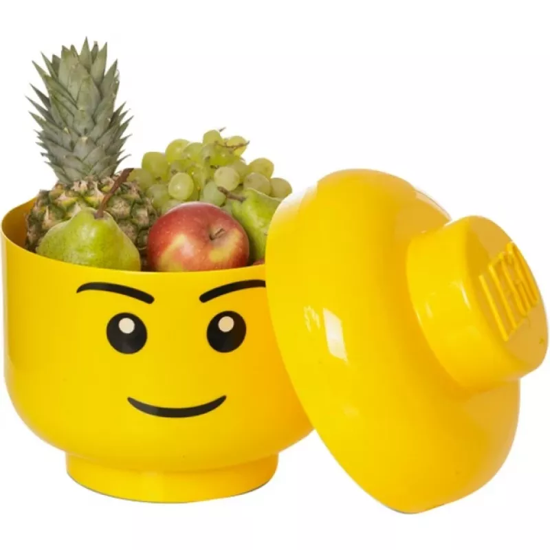Storage Head Boy LEGO Room Copenhagen RC40321724 big – cabezal de almacenamiento Room Copenhagen para jugar y ordenar inspirado en LEGO