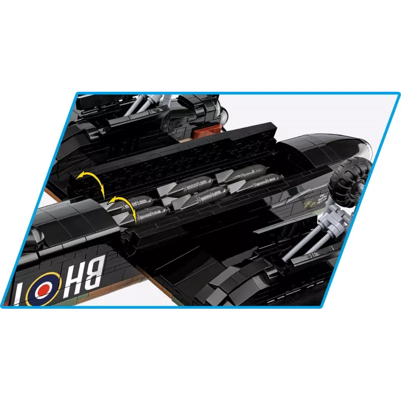 Bloques Avro Lancaster B.III 1595 piezas de construcción