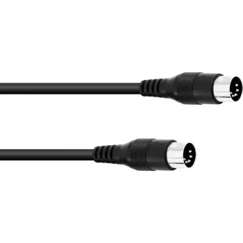 Cable MIDI Omnitronic de 5 pines, 3 m de longitud