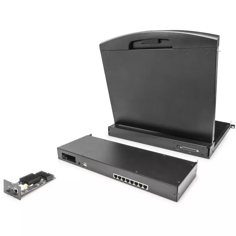 DIGITUS Professional DS-72216 - Conmutador KVM - 16 x conexiones KVM - Montaje en rack (DS-72216)