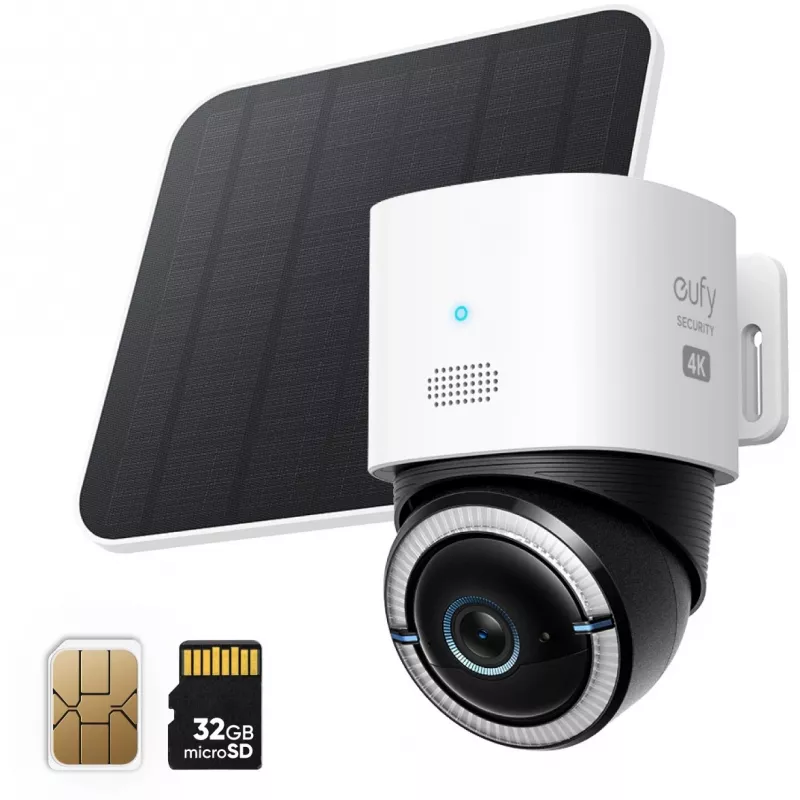 CÁMARA WRL S330 4G LTE/BLANCO T86P2321 EUFY