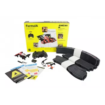 Amewi DRE Drone Formul A Track Race+ Circuito de carreras rojo (25359)