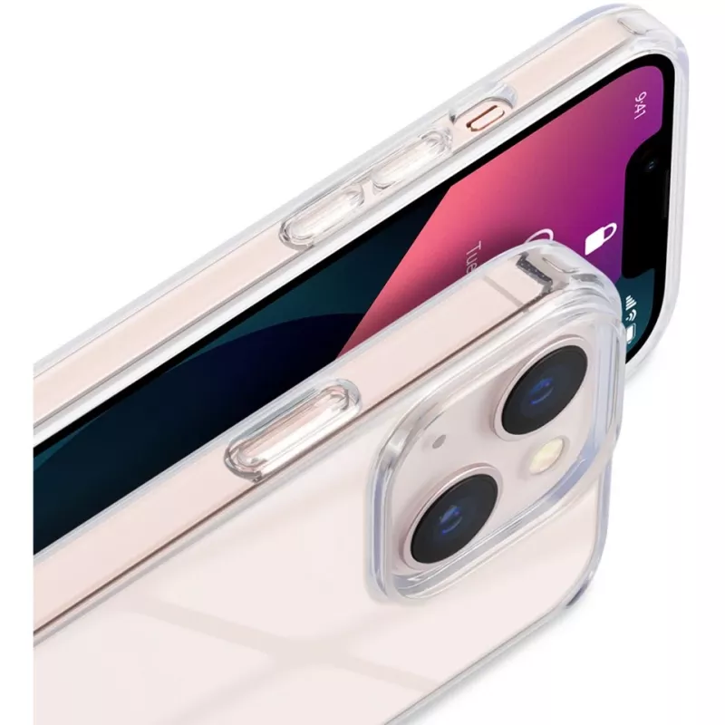 StyleShell SHOCKFlex, funda de móvil transparente, iPhone 15