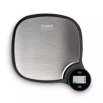 Báscula de cocina Caso EcoMaster 03267 — acero inoxidable, capacidad 5 kg, precisión 1 g