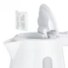 Hervidor eléctrico SEVERIN 1 L 2200 W blanco — inalámbrico, base de 360°, resistencia oculta