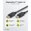 Cable DisplayPort Goobay 74777 1 m negro G-Sync FreeSync