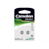 Pila de botón CAMELION AG13 / LR44 / 357 alcalina, 1,5 V — pack de 2