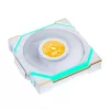 Lian Li UNI FAN SL Wireless LCD ARGB 120 mm Blanco pack de 3
