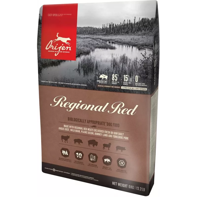 ORIJEN Regional Rojo - pienso para perros - 6 kg