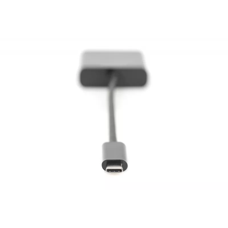 DIGITUS DA-70853 adaptador USB-C a VGA, Full HD 1080p, negro