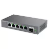 Grandstream Networks GWN7701PA Switch de red no gestionado Gigabit Ethernet (10/100/1000) negro