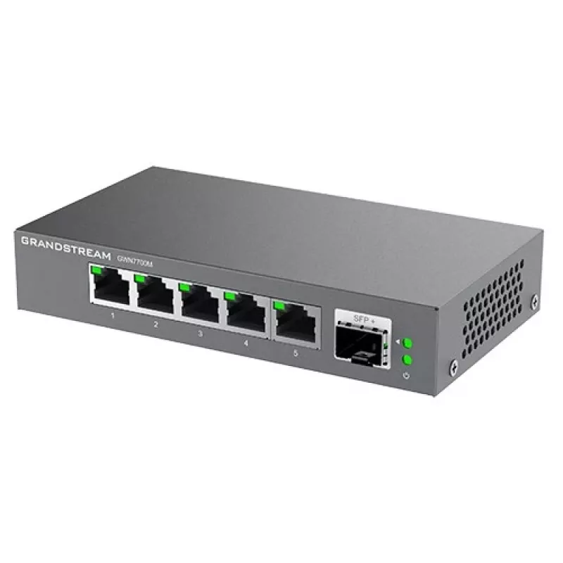 Grandstream Networks GWN7701PA Switch de red no gestionado Gigabit Ethernet (10/100/1000) negro