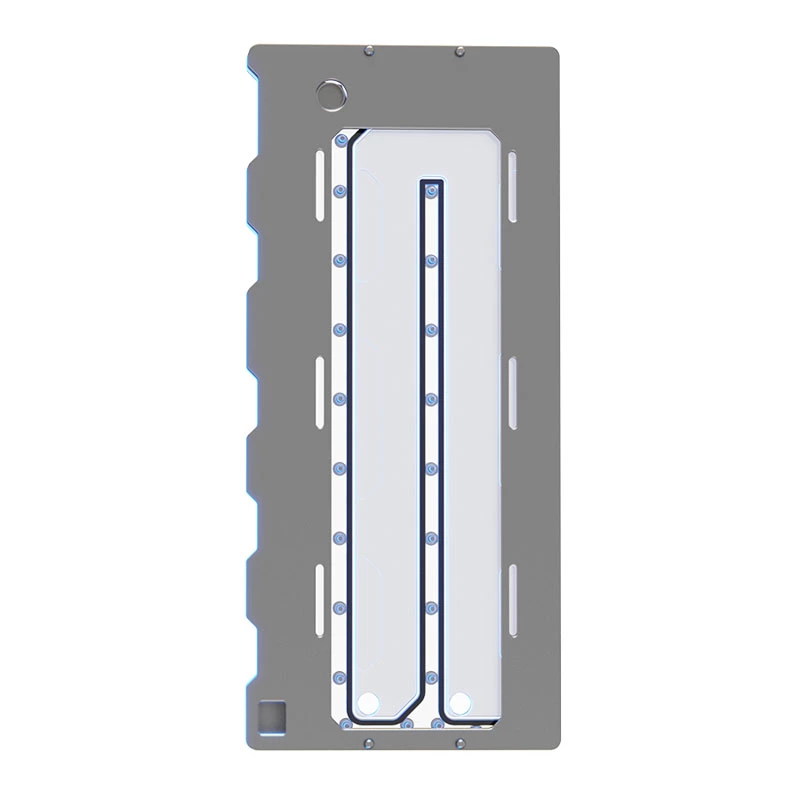 Distro Plate Triton Wraith 2.0 Elite — Distro Plate, acabado plateado