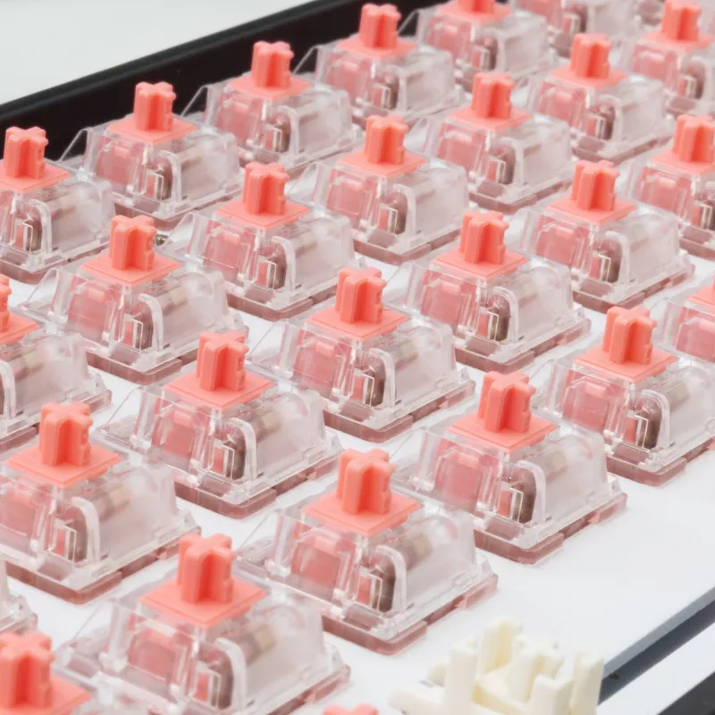 White Shark Venom Rose interruptores mecánicos para teclado, 25 uds.