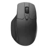 Ratón Keychron M6 para diestros universal — óptico, RF inalámbrico + Bluetooth + USB-C, 30000 DPI, negro