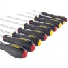 Set de destornilladores de mano STANLEY FATMAX FMHT65439-0 — destornilladores planos, varios tamaños