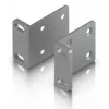 Set de montaje Ubiquiti UACC-Rack-Ear-1U gris acero galvanizado