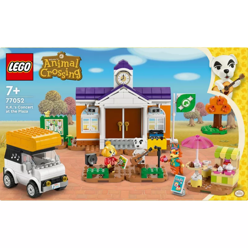 LEGO Animal Crossing 77052 El concierto de K.K. en la plaza del pueblo