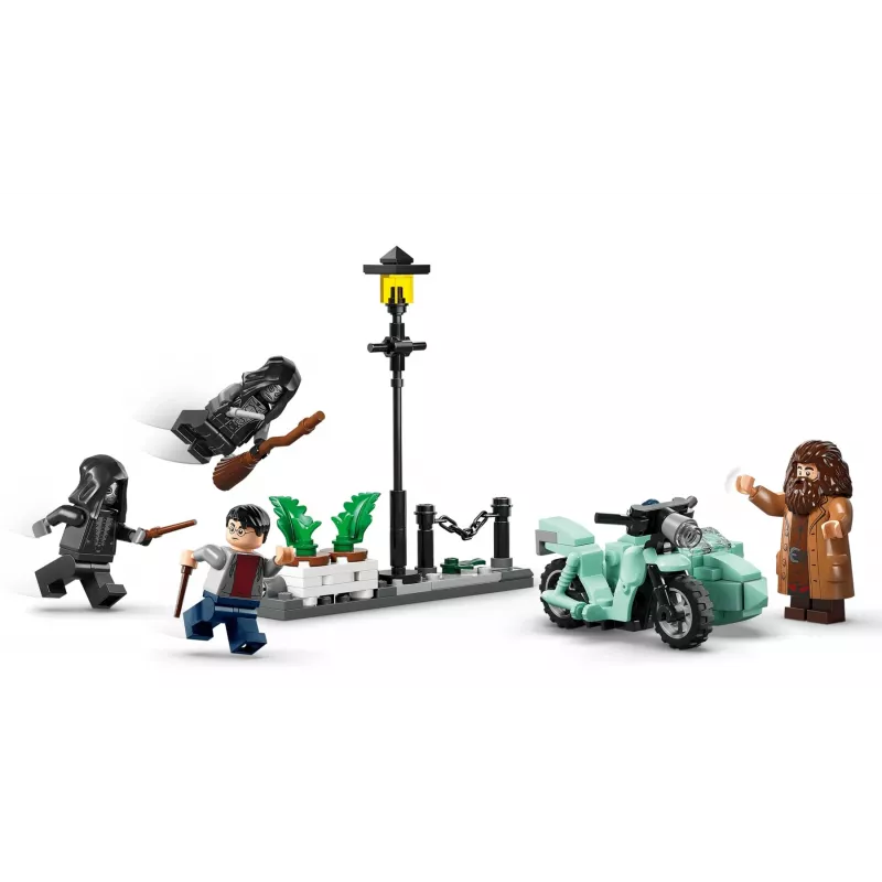 LEGO HARRY POTTER 76459 Hagrid y la huida de Harry de Privet Drive
