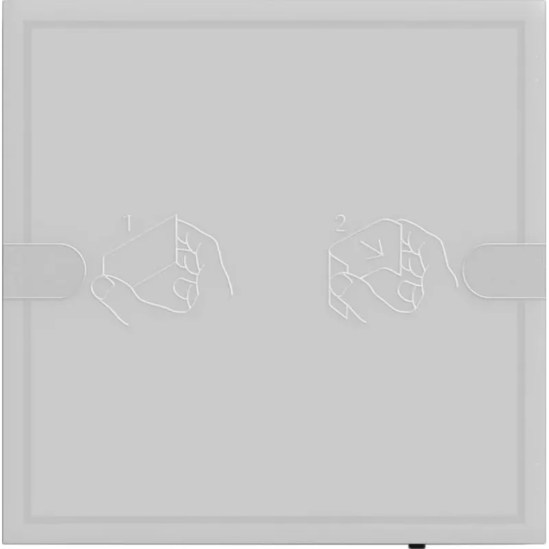 GIRA Tastsensor 4 Komfort 1-fach KNX TS4 antracita 5001028