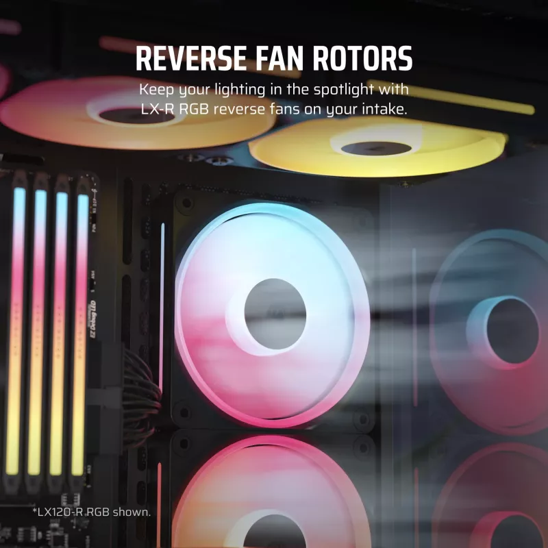 Ventilador Corsair iCUE LINK LX140-R RGB