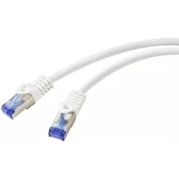 Renkforce RF-5771522 cable de red blanco 1 m Cat6a S/FTP (S-STP) (RF-5771522)