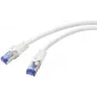 Renkforce RF-5771522 cable de red blanco 1 m Cat6a S/FTP (S-STP) (RF-5771522)