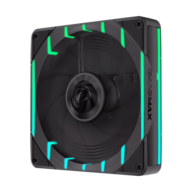 GAMEMAX TORNADO T12 ARGB-R Ventilador de caja 120mm - Negro